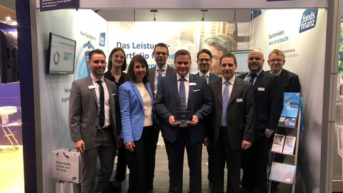 Erneut die Nummer 1: Fonds Finanz mit Service-Award 2020 ausgezeichnet