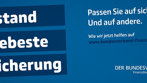 Coronakrise: AfW-Kampagne #abstandistdiebesteversicherung