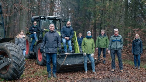 Nürnberger Versicherung unterstützt das Pflanzen zukunftsfähiger Baumarten