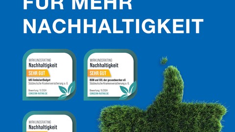 SDK-Produkte mit der Note „Sehr gut“ für Nachhaltigkeit ausgezeichnet