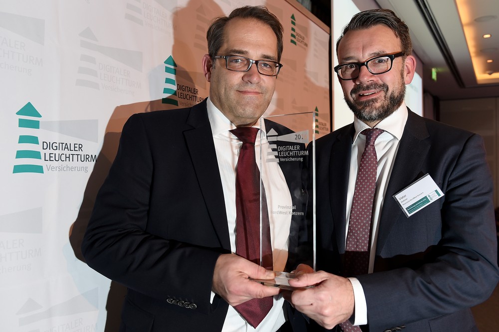 Provinzial NordWest gewinnt "Digitalen Leuchtturm" - Smart Home-Baustein als vorbildliches Digitalisierungsprojekt ausgezeichnet