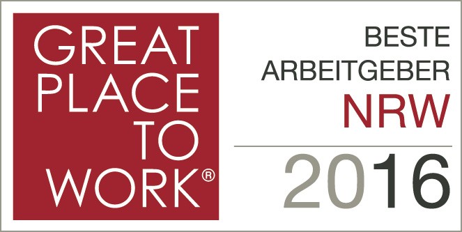 Dritter Platz im Landeswettbewerb: VOLKSWOHL BUND zum Top-Arbeitgeber aus Nordrhein-Westfalen gekürt