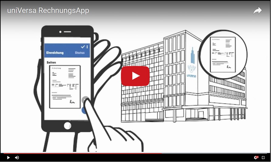 Schnellere Leistungsabrechnung mit Besserstellungsprüfung - uniVersa bietet neue KV-RechnungsApp 