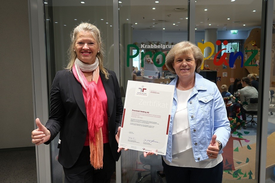 Provinzial erneut für ihre lebensphasen- und familienorientierte Personalstrategie ausgezeichnet 