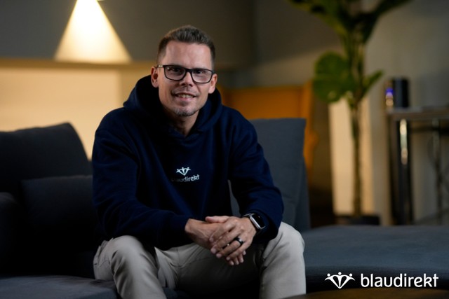 Sasha Justmann CTO blau direkt